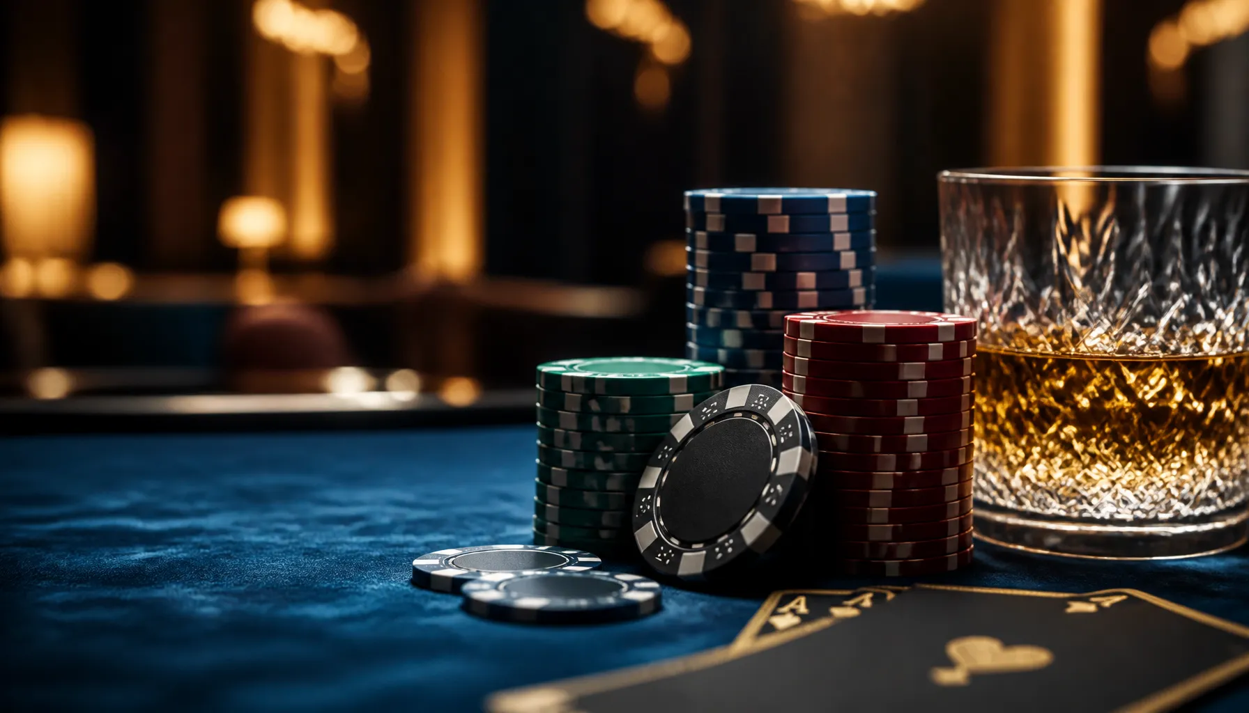 Cinematic photorealistic luxury treasure chest overflowing with gold coins on a dark velvet surface with warm dramatic lighti